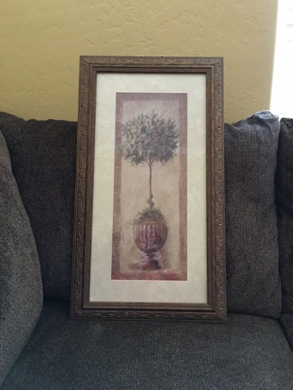 Italian Topiary Wall Art