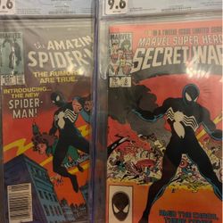 Secret Wars 8 & ASM 252