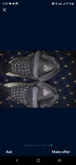 Size 13 Jordan Black Cat 13s 