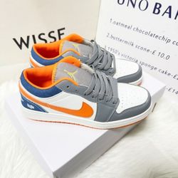 hit product 💰 44 • Main promotion 🔥 Qiaoyi AJ1 Low cut Denim Denim Recommended Cost Effective Size 36~44