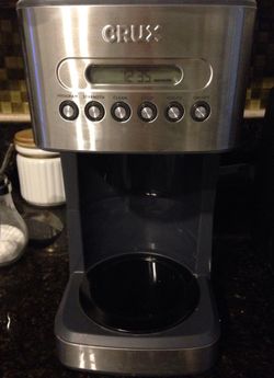 10 cup crux coffee maker