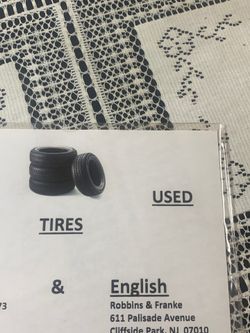 Tires used for sale