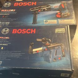 bosch bulldog and dust extractor 