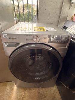 Used Gray Whirlpool Washer