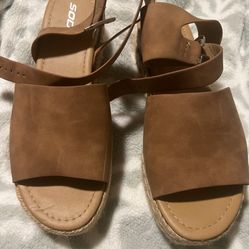 Brown Espadrille Sandals