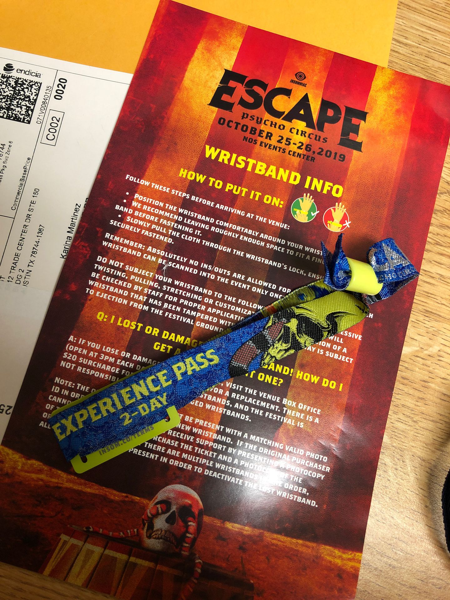 Escape 2-Day GA Ticket