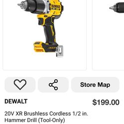 New Dewalt Hammer Drill