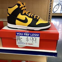 Nike Dunk High Retro Size 8.5