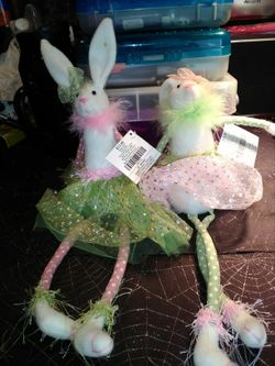 2 Bunny's new with tags