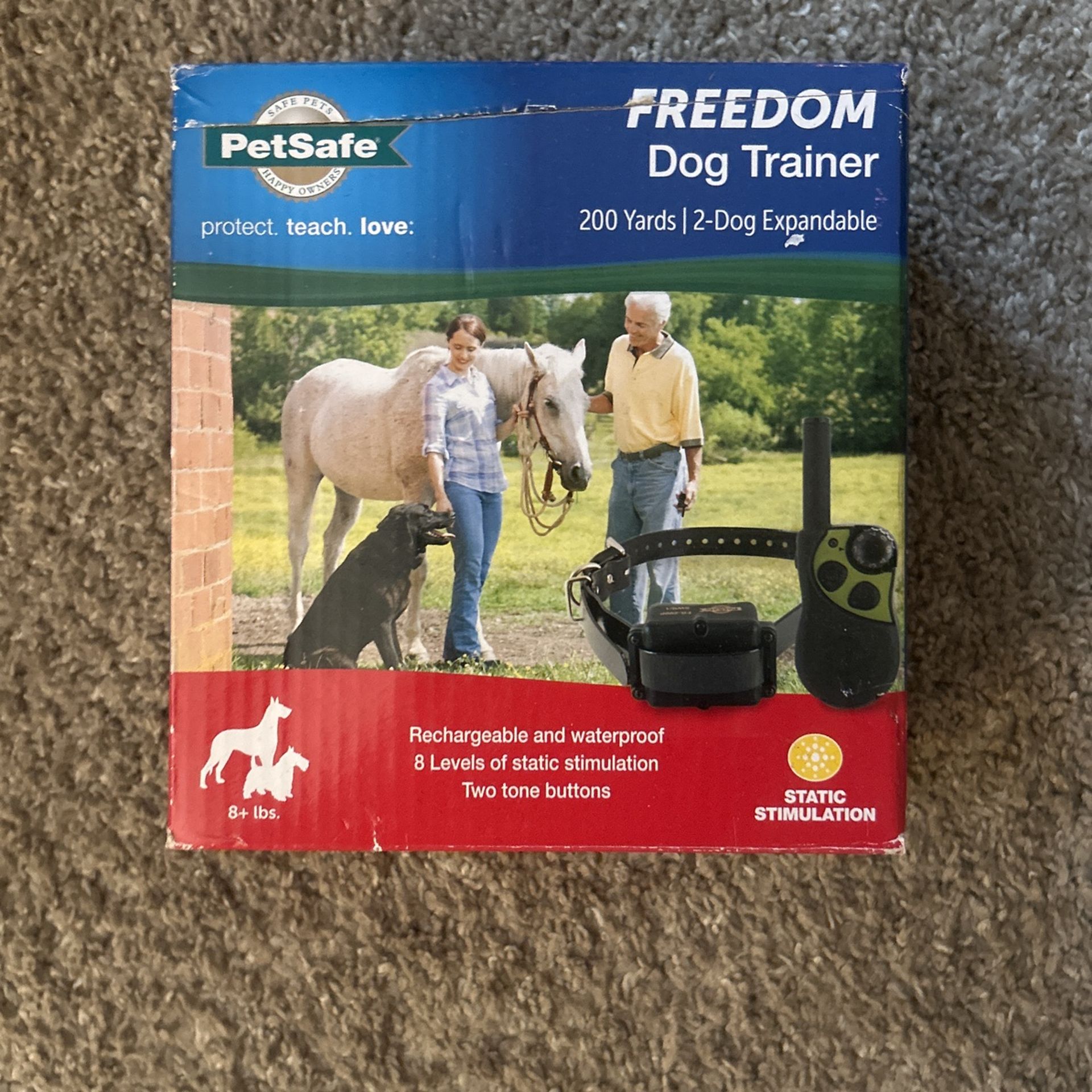 PetSafe Freedom Dog Trainer Collar & Receiver PDT00-15117 NIB