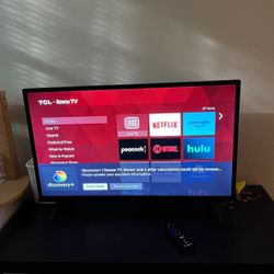 32 Inch TCL Smart TV With Remote