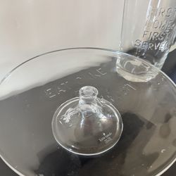 Kate Spade Glass Cake Stand + Pitcher Set (Lenox)