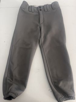 Mizuno Women's Performance Softball Pants Charcoal Grey XS Belt Loops RN 89730