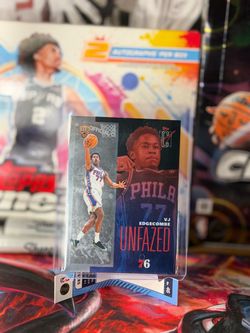VJ Edgecombe Topps Unfazed RC Basketball Card