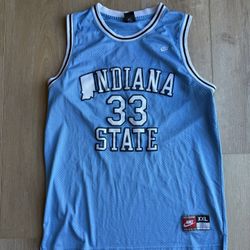 Larry Bird Indiana State Basketball Jersey