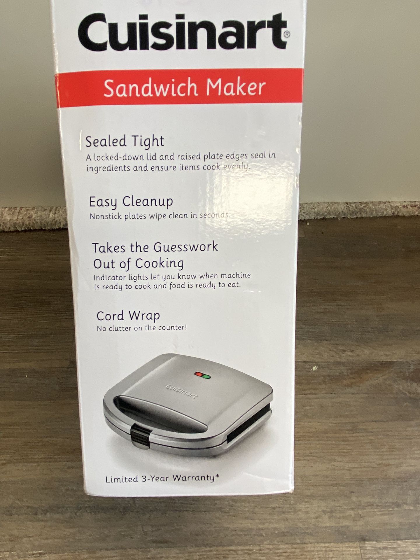 CUISINART SANDWICH MAKER for Sale in Garden Grove, CA - OfferUp