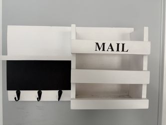 Key and Mail Holder for Wall
