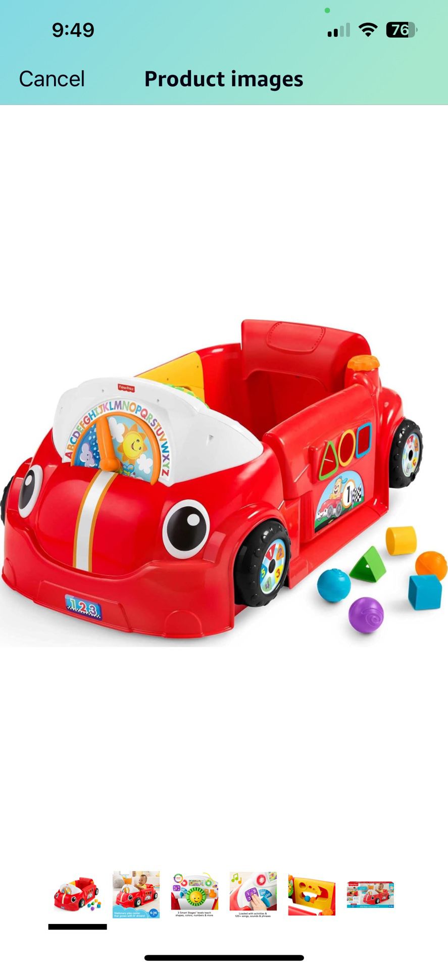 Fisher-Price Laugh & Learn Baby Activity Center