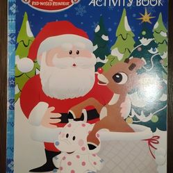 New Rudolph Coloring And Activity Book