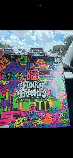 NeeDoh Funky Frights Squish-O-Ween Countdown Set 13 HALLOWEEN