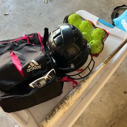 Girls Softball Set