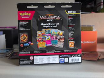 Pokemon Battle Deck Mega Lucario