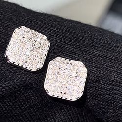 Diamond Cross Vvs1 Studs