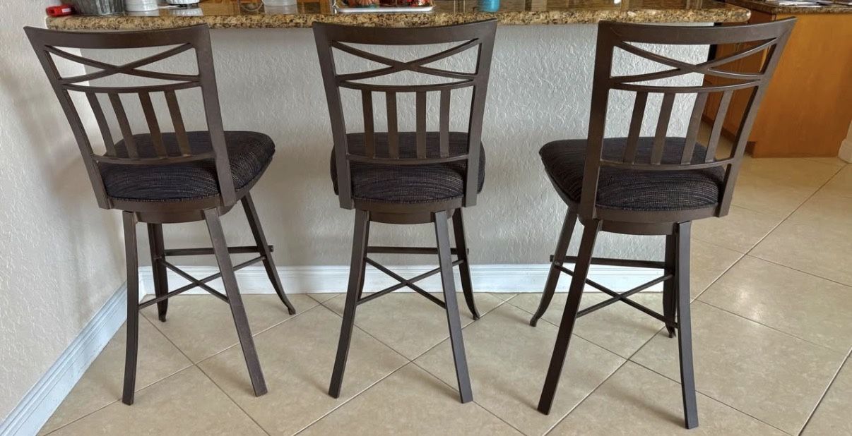 Bar Stools - Set Of 3