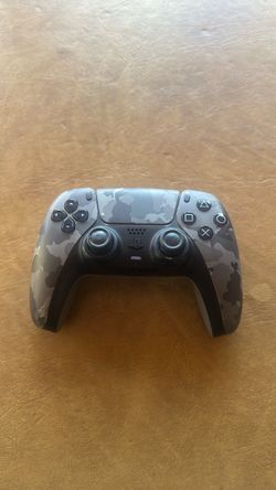 PS5 DualSense Wireless Controller Gray Camo