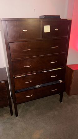 Black large dresser