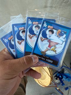 Dodgers One piece cards