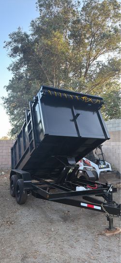 Scissor hoist dump trailer 12 ft ! 2027