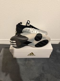 Adidas Harden Vol 7 Men's Basketball Size 9 Silver/Black