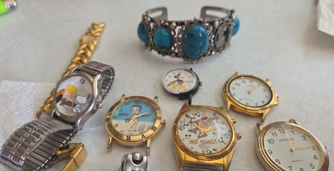 Vintage Novelty Watch Collection Lot