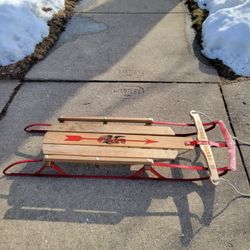 FLEXIBLE FLYER III STEEL SNOWSLED