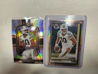 Jordan Love Optic 🔥 SSP and Select Silver