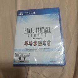 Playstation ps4 Final Fantasy 1-6 Collection