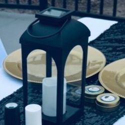 Centerpiece lantern Solar/ Battery 