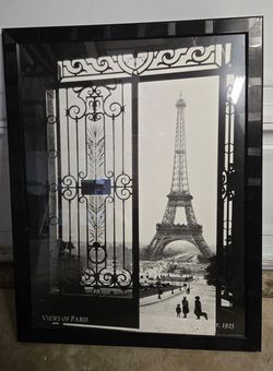 Z Gallery Wall Art, Balck and White, Paris