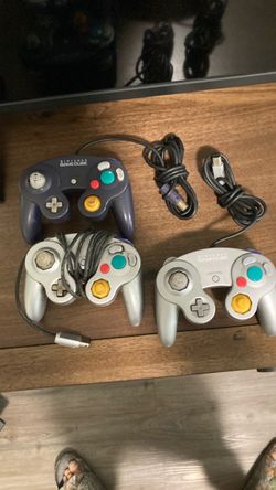 Original Nintendo GameCube controllers
