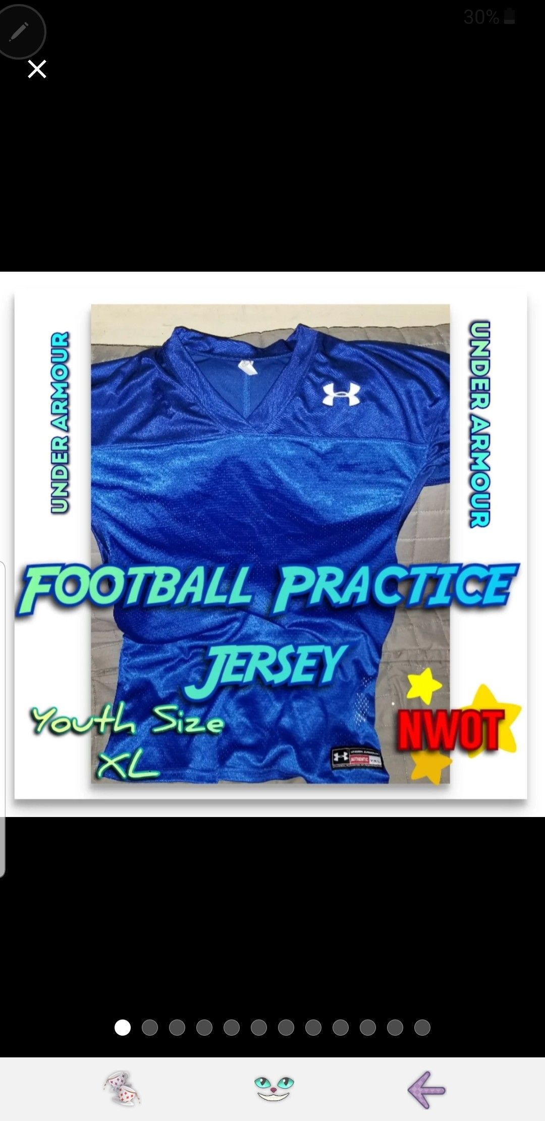 Football Practice Jersey Y-XL