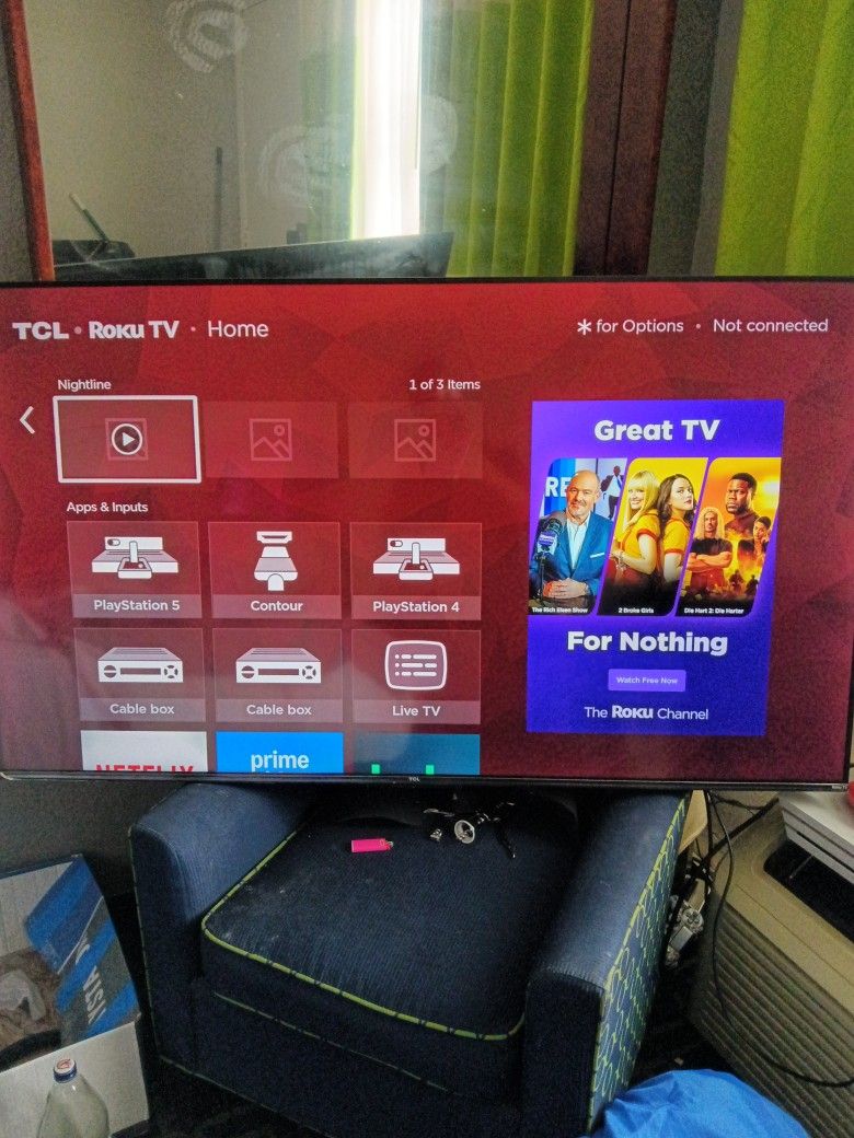 55" TCL Roku TV 