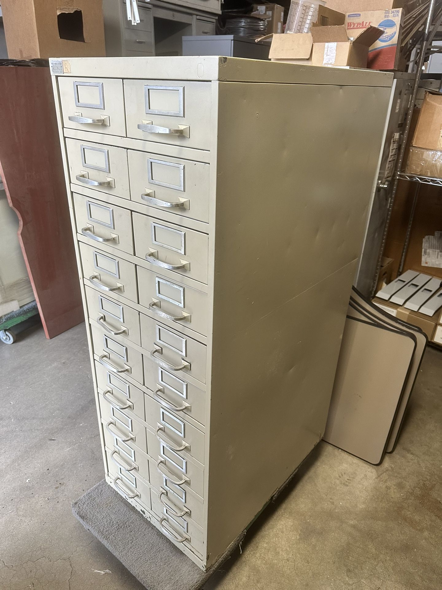 Index Filing Cabinet