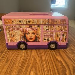 Rare Britney Spears 2001 Vintage tour Bus Missing Picture & Door Sounds Works Needs Batteries
