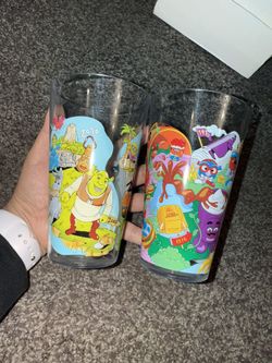 McDonald’s Collector Cups (Shrek & Jurassic Park) – Set of 2