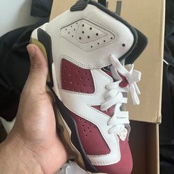🔥 Jordan 6 Carmine Size 4.5 – $40 – TODAY ONLY