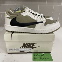 Nike Air Jordan 1 Low OG GOLF x Travis size 10