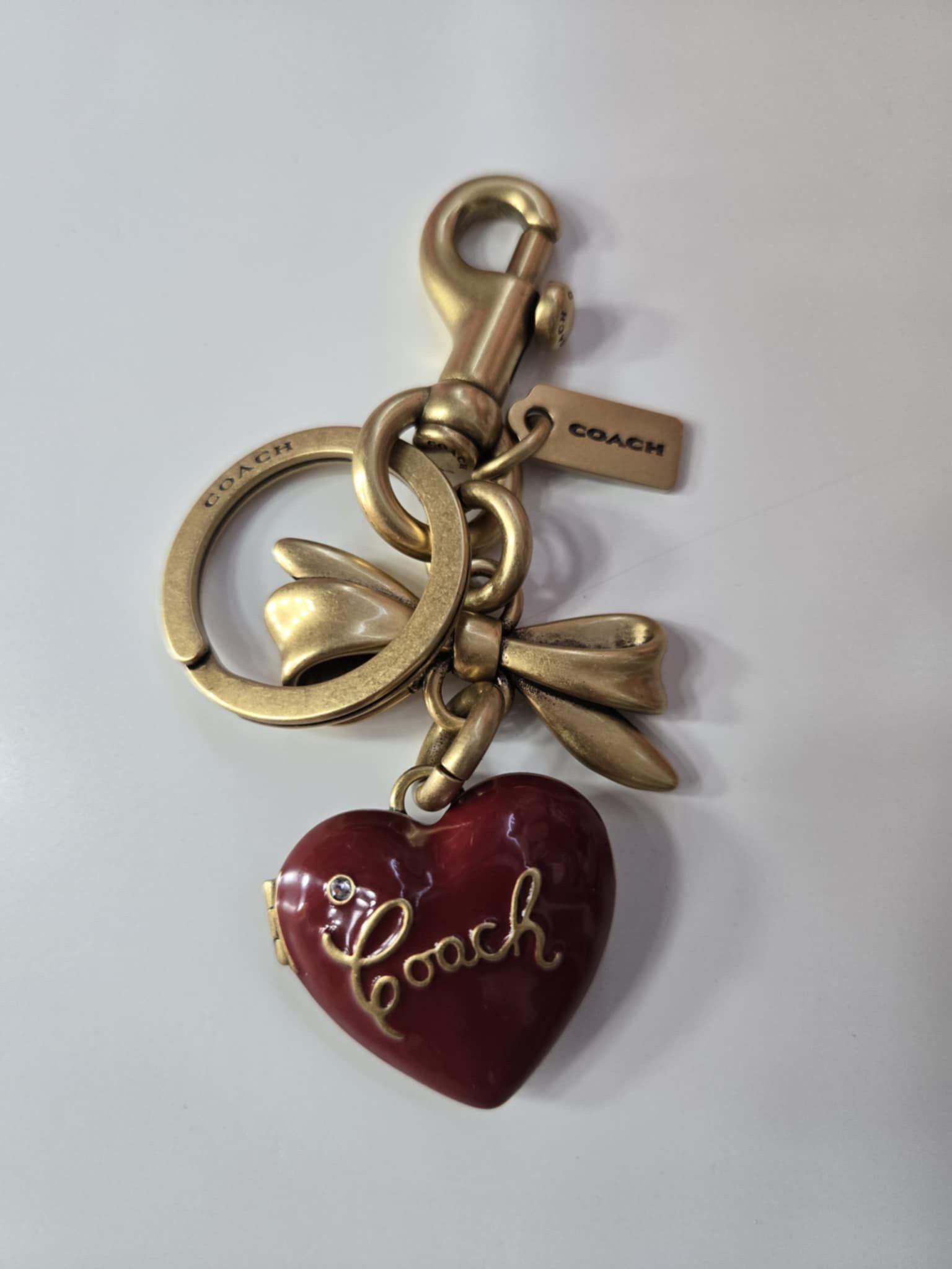 Coach Bag Charm