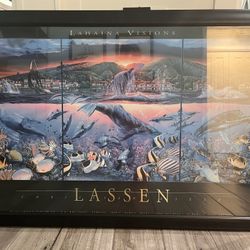 Framed Lassen Print “Lahaina Visions”