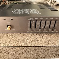 Vintage EQ Old school Graphic Equalizer ALPINE 5 Band 20x20w Made in Japan